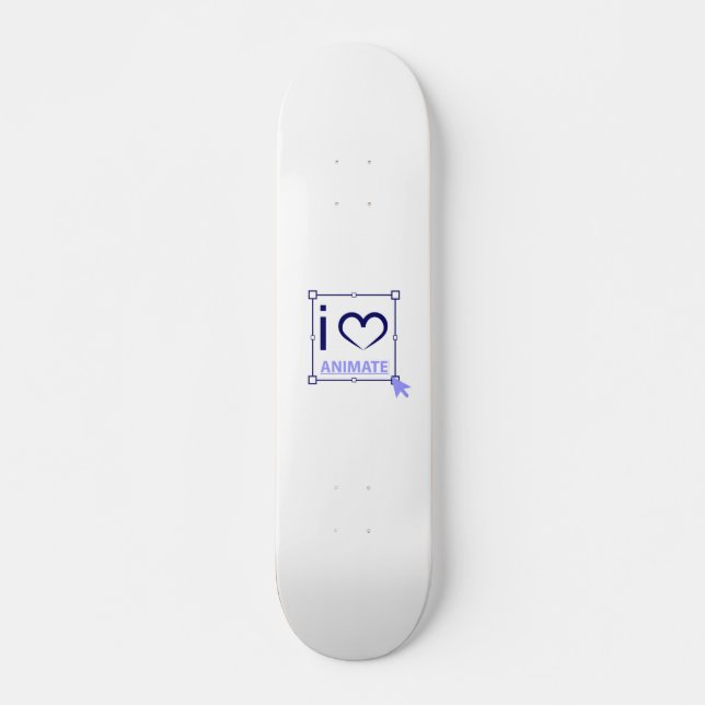 Skate Eu Adoro Animação (Frente)