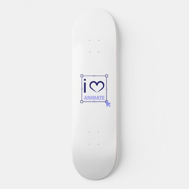 Skate Eu Adoro Animação (Frente)