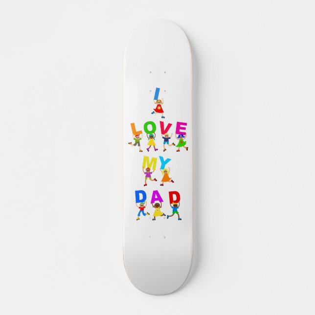 Skate Eu amo meu pai (Frente)