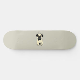 Skate Eu Amo Meu Pug