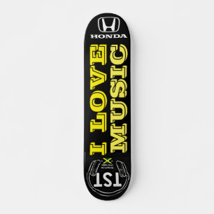 Skate EU AMO MÚSICA Skateboard, Deck 7¾"