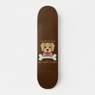 Skate EU AMO O MEU CACHORRO E TALVEZ 3 PESSOAS engraçad