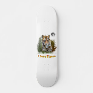 Skate Eu amo Tigers