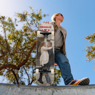 Skate Eu Amo Você Adicionar Seu Próprio Nome Personaliza