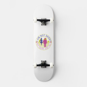 Skate Eu não sou pequeno, mas você é só alto