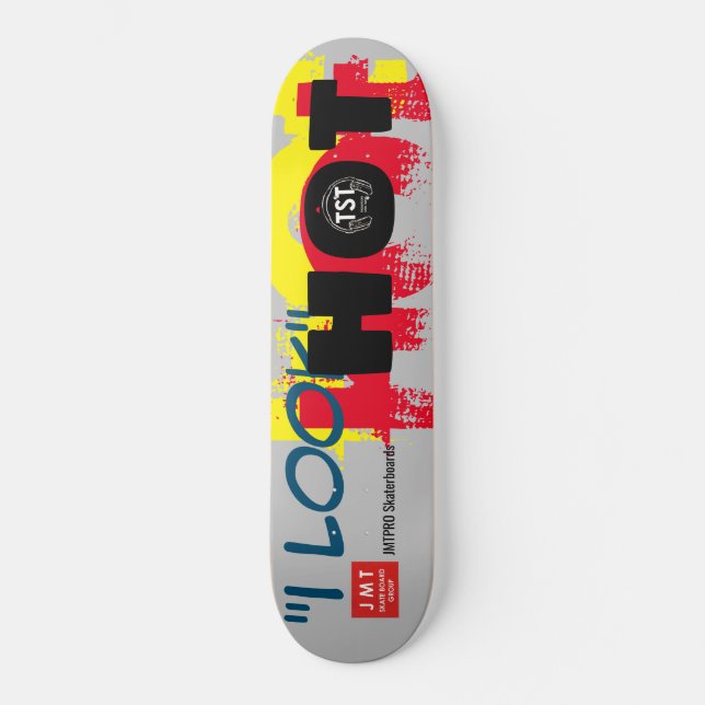 SKATE EU PAREÇO QUENTES SKATEBOARDS / JMT SKATEBOARDS (Frente)