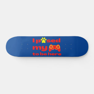 Skate EU PUSEI MEU JOGO PARA ESTAR AQUI, jogos engraçado