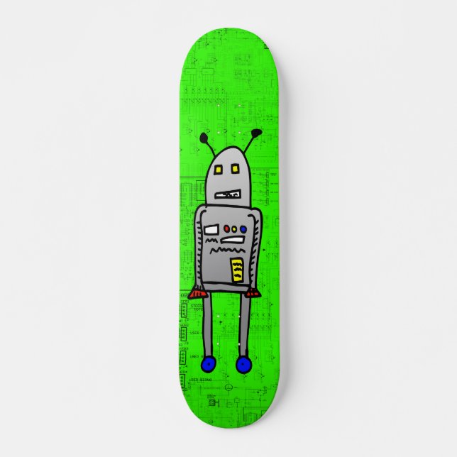 Skate Eu sou RoboBoard (Frente)