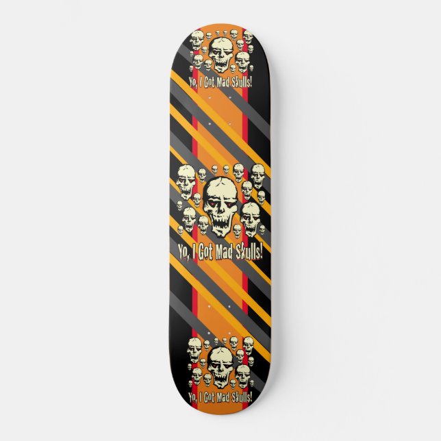 Skate Eu Tenho Uma Gfx De Tiras Loucas (Frente)
