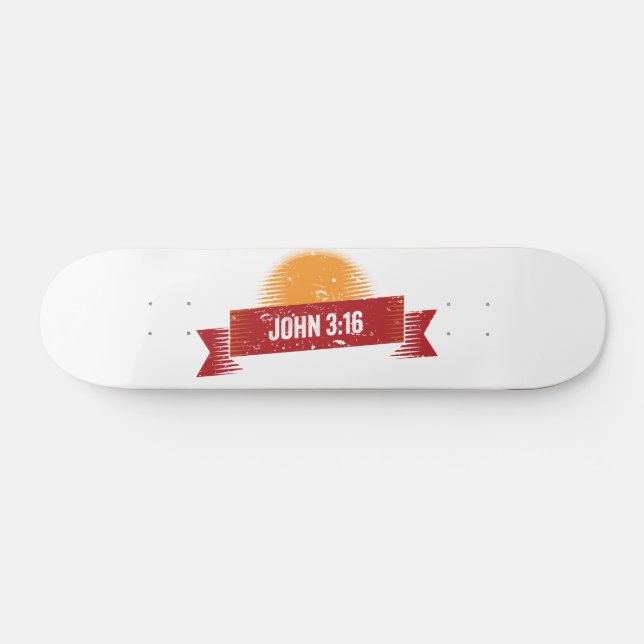Skate Exame de Design do John 3:16 (Horz)