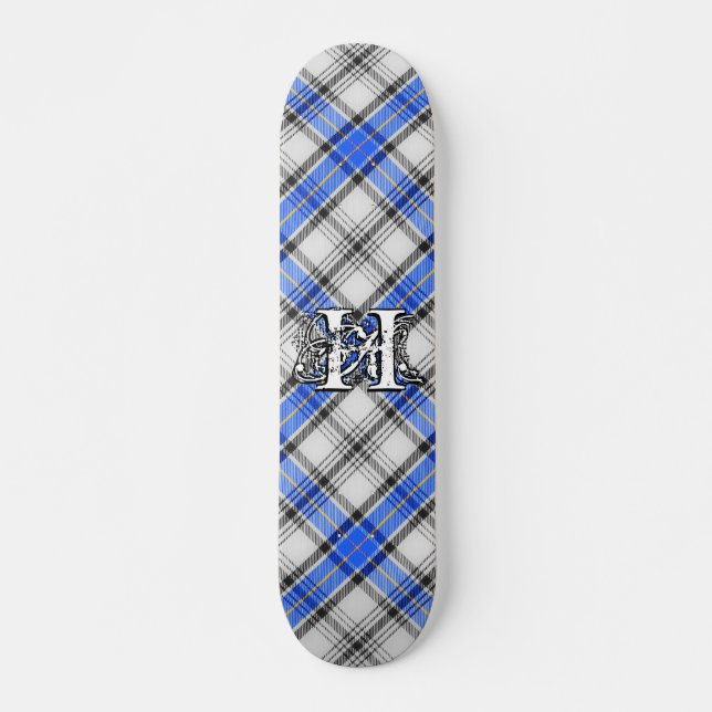 Skate Extreme Tartan Clan Hannay Monograma (Frente)