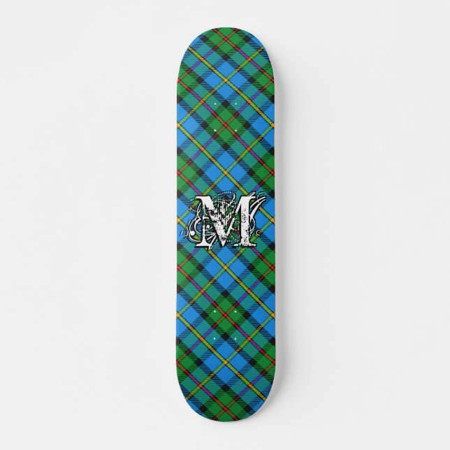 Skate Extreme Tartan Clan MacLeod de Harris Monograma (Frente)