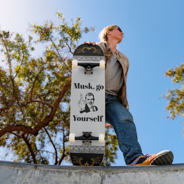 Skate F Você Musk Trucker Hat (Ao ar livre 1)