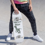 Skate Faça algum Velociraptor de Ruído<br><div class="desc">Um dinossauro de velociraptor surpreendente com texto Make Some Noise.</div>