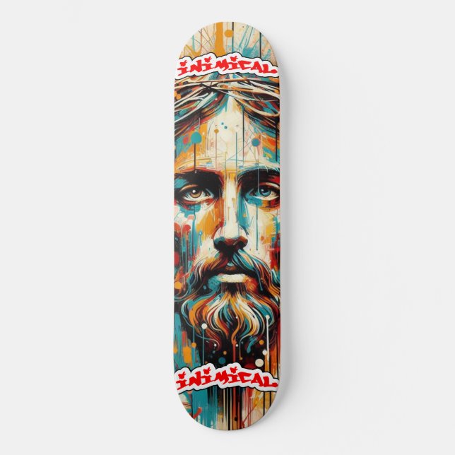 Skate Face interior do Cristo (Frente)