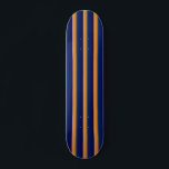 Skate Faixa Azul e Laranja<br><div class="desc">Bela faixa laranja com uma faixa azul.</div>
