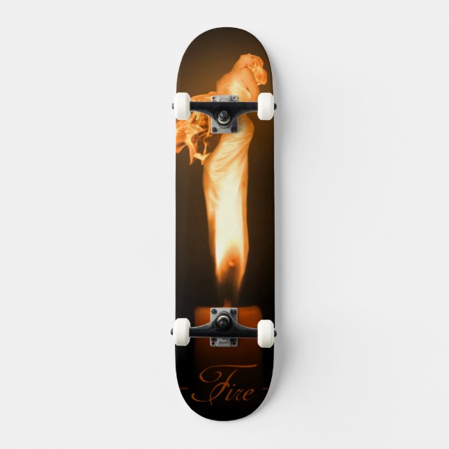 Skate Fallin Fire Original Art (Frente)