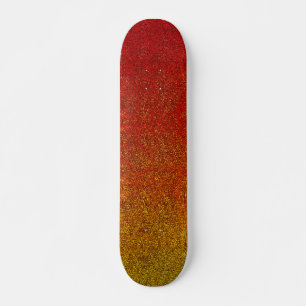 Skate Falln Flame Glitter Gradient