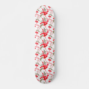 Skate Falln Vintage - Velas de Natal Feliz