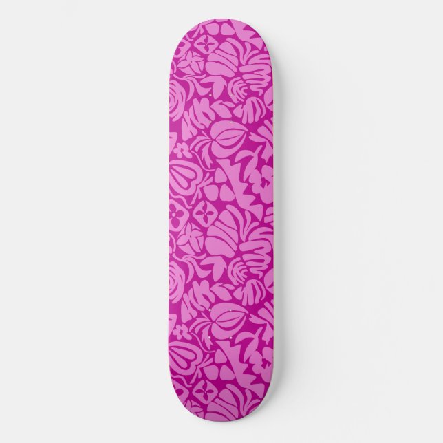Skate Fantasia de Morango em rosa (Frente)