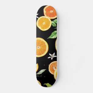 Skate Fatias laranja 2 #padrão #tendência #estilo