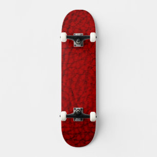 Skate Faux Leather Red