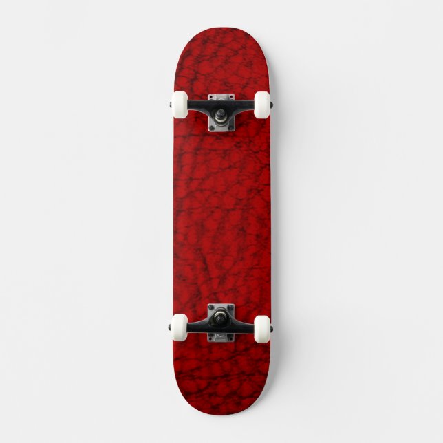 Skate Faux Leather Red (Frente)
