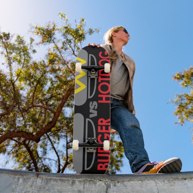 Skate Favor Votar em apoio ao Hotdog (Ao ar livre 1)