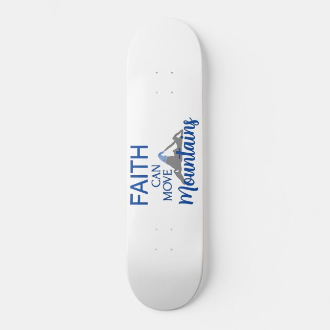Skate Fé Pode Mover Montanhas (Frente)