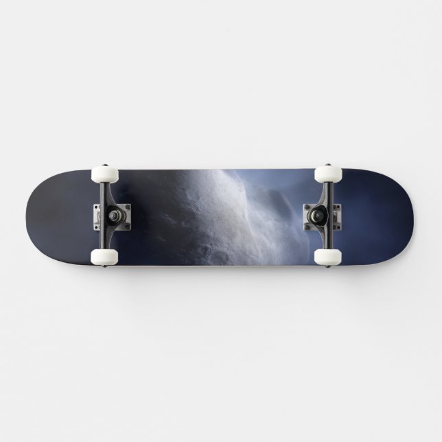 Skate Feche Ilustrativamente O Tempel De Cometa. (Horz)