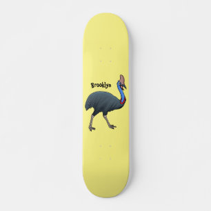 Skate Feliz desenho animado de pássaros
