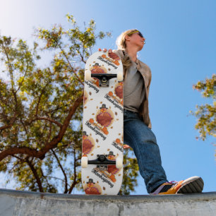 Skate Feliz Dia de Ação de Graças