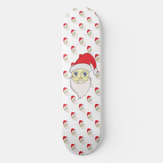 Skate Feliz Papai noel de Natal (Frente)