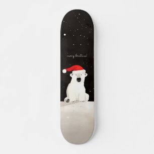 Skate Feliz Urso Polar de Natal!