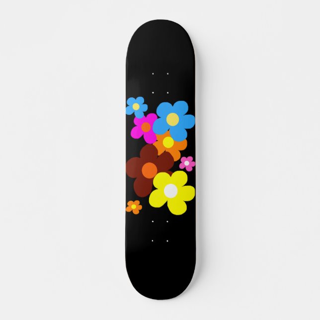 Skate Felizes Flores (Frente)