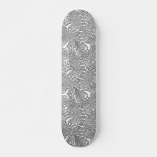 Skate Fern em preto e branco