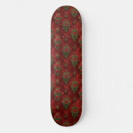 Skate Festive Damask