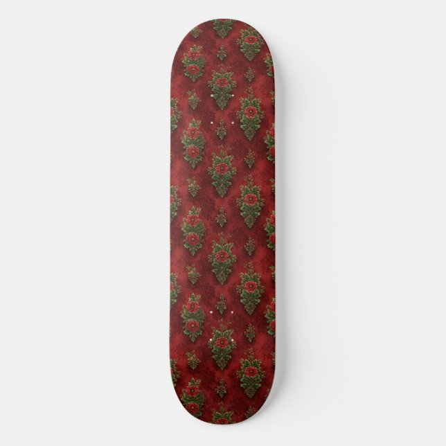 Skate Festive Damask  (Frente)