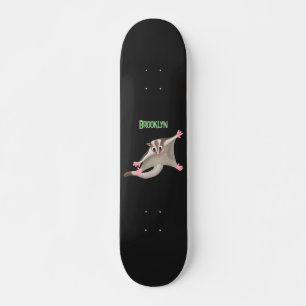 Skate Figura de desenho animado de um planador de açúcar