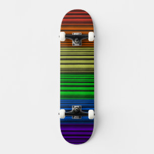 Skate Fita arco-íris