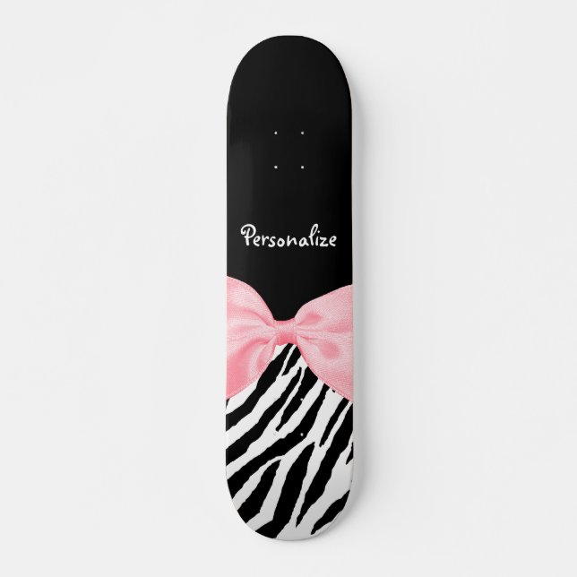 Skate Fita de Rosas claro Suaves para Meninas Impressas  (Frente)