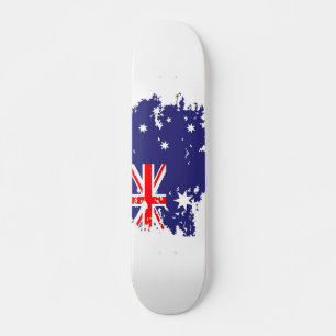 Skate Flag Grunge australiano
