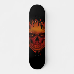 Skate Flame Skull