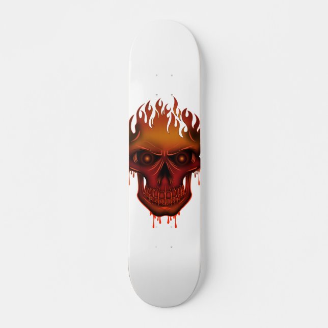 Skate Flame Skull (Frente)