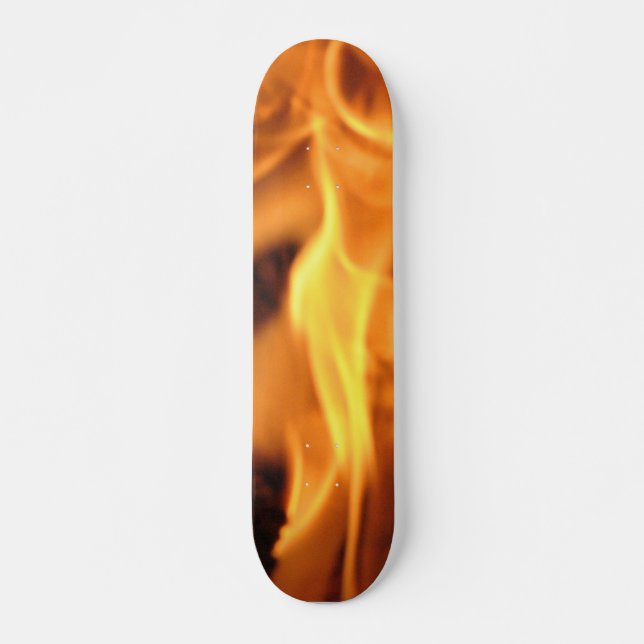 Skate flamejante (Frente)