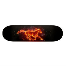SKATE FLAMEJANTE DO CAVALO