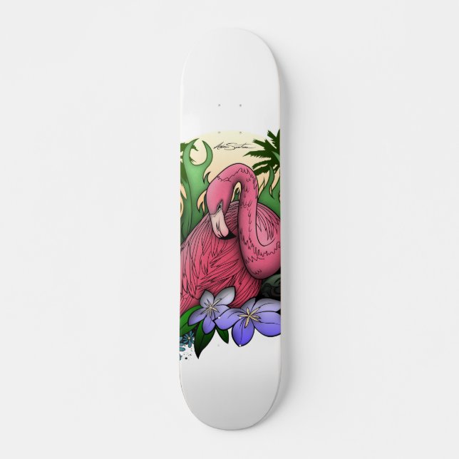 Skate Flamingo (Frente)