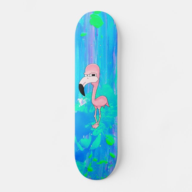 Skate Flamingo (Frente)