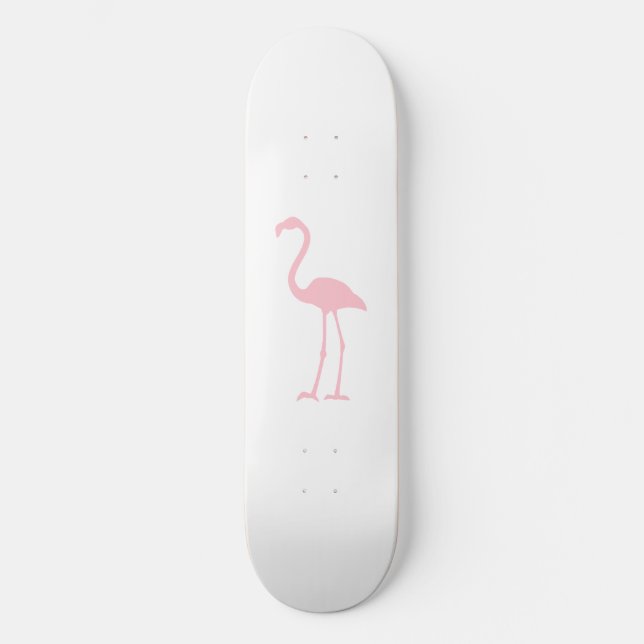 Skate Flamingo Rosa (Frente)