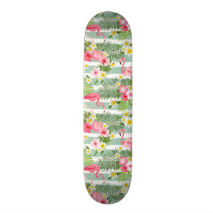 Skate Flamingos E Stripes